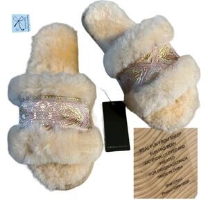 EMU Australia Wrenlette Paisley Slippers Sz 8
